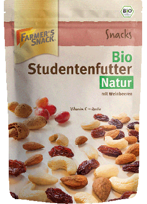 Bio Studentenfutter Natur